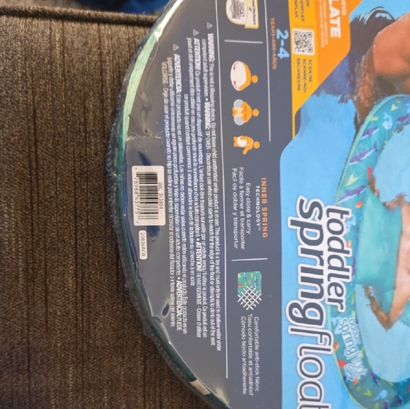 SwimWays Toddler Spring Float - Green Pattern - Picture 3 of 5